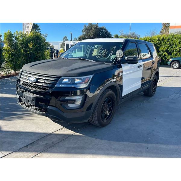 FORD EXPLORER POLICE INTERCEPTOR 2017 T-DONATION