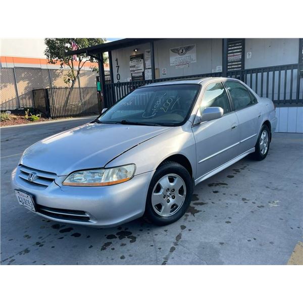 HOND ACCORD 2001 APP/DUP-T-EXPORT ONLY-TMU