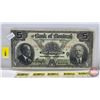 Image 1 : Bank of Montreal $5 Bill 1923 : "A" Series : #1245345 (See Pictures for Varieties, Conditions, Seria