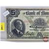 Image 2 : Bank of Montreal $5 Bill 1923 : "A" Series : #1245345 (See Pictures for Varieties, Conditions, Seria