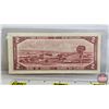 Image 8 : Canada 1954 Collector Combo (5):  - $1 Bill : Bouey/Rasminsky #VF0670839 - $2 Bill : Lawson/Bouey #M