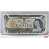 Image 2 : Canada $1 Bill 1973 "X" Replacements (2 Consecutive) : Crow/Bouey #EAX1943593-3594 (See Pictures for