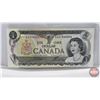 Image 4 : Canada $1 Bill 1973 "X" Replacements (2 Consecutive) : Crow/Bouey #EAX1943593-3594 (See Pictures for