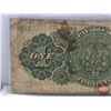 Image 5 : Dominion of Canada $1 Bill 1878 : "A" Series : Lettered Border : Harington #645837 (See Pictures for