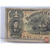 Image 2 : Dominion of Canada $1 Bill 1898 : "R" Series : Boville #065427 (See Pictures for Varieties, Conditio