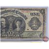 Image 3 : Dominion of Canada $1 Bill 1911 : "D" Series : Boville #063595-X (See Pictures for Varieties, Condit