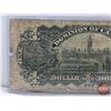 Image 5 : Dominion of Canada $1 Bill 1911 : "D" Series : Boville #063595-X (See Pictures for Varieties, Condit