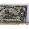 Image 3 : Dominion of Canada $2 Bill 1897 : "B" Series : Boville #235236 (See Pictures for Varieties, Conditio