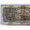 Image 5 : Dominion of Canada $2 Bill 1897 : "B" Series : Boville #235236 (See Pictures for Varieties, Conditio