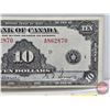 Image 3 : Canada $10 Bill 1935 : Osbourne/Towers #A862870 (See Pictures for Varieties, Conditions, Serial Numb
