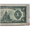 Image 6 : Dominion of Canada $1 Bill 1923 : "D" Series " Red Seal : McCavour/Saunders #B1739772 (See Pictures 