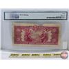 Image 4 : Bank of Canada $20 Bill 1935 "English" : Small Seal : Osborne/Towers #A052246 (PMG Certified : 20 Ve