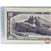 Image 6 : Canada $10 Bill 1954 "Devil's Face" : Coyne/Towers #BD2376601 (BCS Certified : Extra Fine 40 Origina