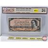 Image 1 : Canada $50 Bill 1954 "Devil's Face" : Beattie/Coyne #AH2385559 (BCS Certified : Very Fine 25) (See P