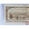 Image 6 : Canada $100 Bill 1954 "Devil's Face" : Coyne/Towers #AJ0660745 (BCS Certified : Very Fine 20) (See P