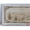 Image 5 : Canada $100 Bill 1954 : Beattie/Coyne #AJ4993967 (See Pictures for Varieties, Conditions, Serial Num