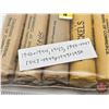Image 2 : Canada Five Cent Rolls (5) : 1940+1944, 1945, 1945-1947, 1947-1949 & 1949-1950 (200 Coins)