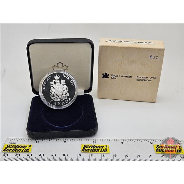 RCM June 1983 : The Prince & Princess of Wales Silver Dollar