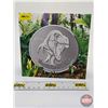 Image 1 : RCM 2016 $20 Fine Silver Coin : T-Rex (99.99%)