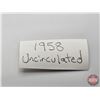 Image 3 : Canada One Cent Roll (1) : 1958 Uncirculated (50 Coins)