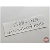 Image 3 : Canada One Cent Rolls (2) : 1968 & 1969 Uncirculated (100 Coins)