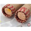 Image 2 : Canada One Cent Rolls (2) : 1976 & 1977 Uncirculated (100 Coins)
