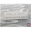 Image 3 : Canada One Cent Rolls (2) : 1976 & 1977 Uncirculated (100 Coins)