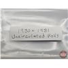 Image 3 : Canada One Cent Rolls (2) : 1980 & 1981 Uncirculated (100 Coins)