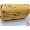 Image 2 : Canada Fifty Cent Roll (1) : 1968 UNC (20 Coins)