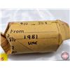 Image 2 : Canada Fifty Cent Roll (1) : 1981 UNC (20 Coins)