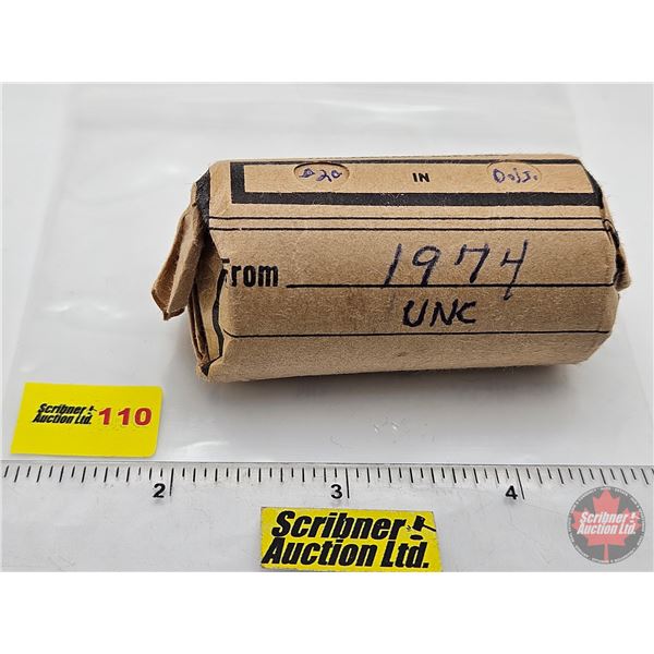 Canada One Dollar Roll (1) : 1974 UNC : Winnipeg (20 Coins)