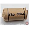 Image 2 : Canada One Dollar Roll (1) : 1982 UNC : Voyageur (20 Coins)