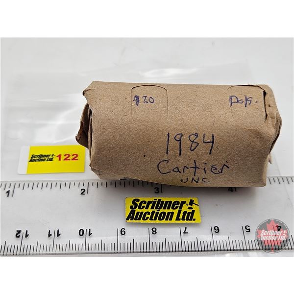 Canada One Dollar Roll (1) : 1984 UNC : Jacques Cartier (20 Coins)