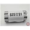 Image 3 : Canada One Dollar Loonies (Uncirc 1 Roll + 2 Coins) : 2025 Supreme Court 150 years : Mixed Coloured 