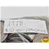 Image 3 : Canada Fifty Cent 1978 (100 Coins) (Pouch)
