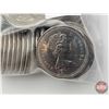 Image 2 : Canada One Dollar 1974 & 1975 Winnipeg & Voyageur (50 Coins) (Bag)