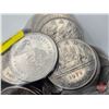 Image 3 : Canada One Dollar 1975 : Voyageur (100 Coins) (Bag)