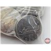 Image 3 : Canada One Dollar 1976 & 1979 Voyageur (80 Coins) (Bag)