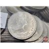 Image 2 : Canada One Dollar 1980 : Voyageur (80 Coins) (Bag)
