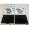 Image 2 : Leuchtturm Lighthouse : Quadrum Coin Boxes (2) (Black Velvet Interior)