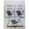 Image 1 : Leuchtturm Lighthouse : Quadrum Coin Boxes (3) (Black Velvet Interior)