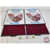 Image 2 : Leuchtturm Lighthouse : Quadrum Coin Boxes (2) (Red Velvet Interior)