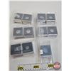 Image 2 : Coin Capsules (55) : 19mm Pennies (10) &  21mm Nickels (20) & 24mm Quarters (25) (EMPTY)
