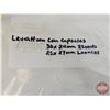 Image 3 : Coin Capsules (55) : 24mm Quarters (30) & 27mm Loonie (25) (EMPTY)