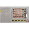 Image 1 : Canada $2 Bills 1954 (3 Sequential) : Lawson/Bouey #PG9486795-96-97