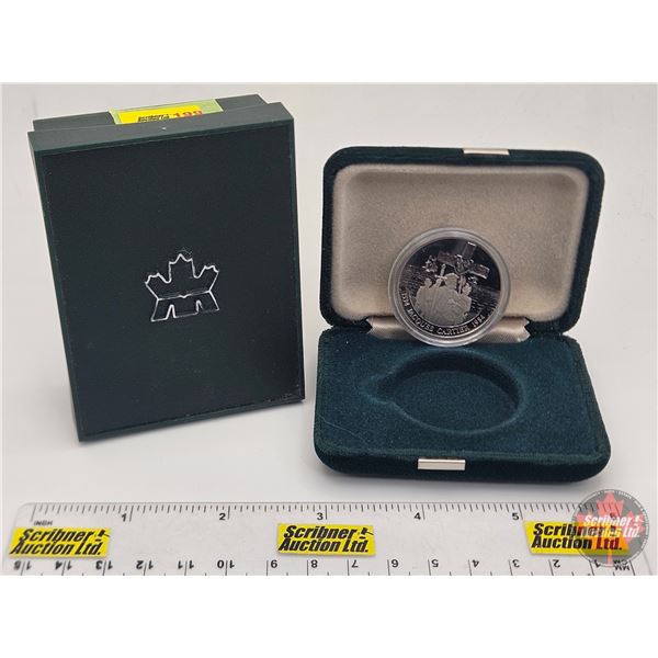 RCM 1534-1984 Jacques Cartier ~ Frosted Proof Dollar (Case)