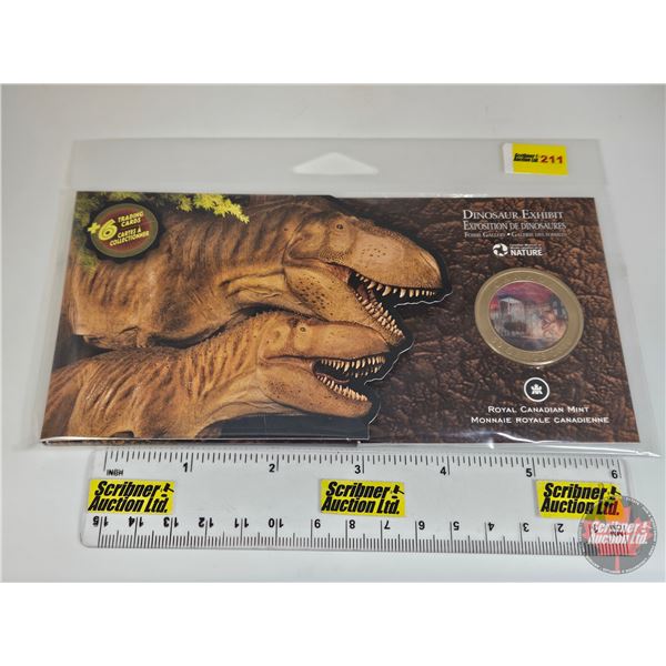 RCM 2010 Fifty Cent : Dinosaur Exhibit : Fossil Gallery : Canadian Museum of Nature : Daspletosaurus