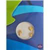 Image 2 : RCM Vancouver 2010 Gold Plated Medallion : Gold Plated Sterling Silver Medal Nuggets (Unopened)