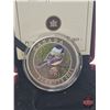 Image 2 : RCM 2011 Twenty Five Cent : Colored Coin : Black-Capped Chickadee (COA #4920)