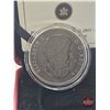 Image 3 : RCM 2011 Twenty Five Cent : Colored Coin : Black-Capped Chickadee (COA #4920)